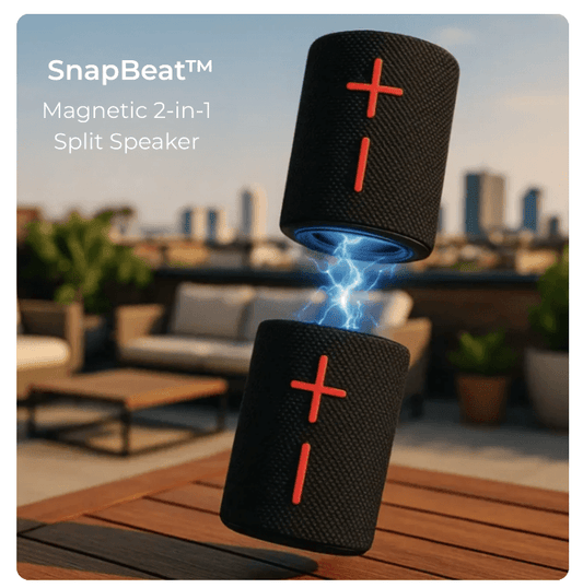 SnapSync™ Magnetic 2-in-1 Speaker