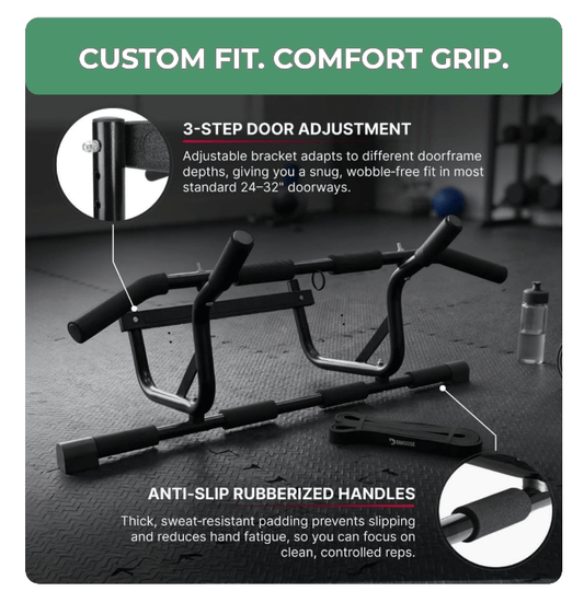 FlexBar™ Doorway Pull-Up Trainer