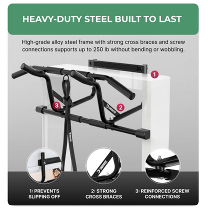 FlexBar™ Doorway Pull-Up Trainer