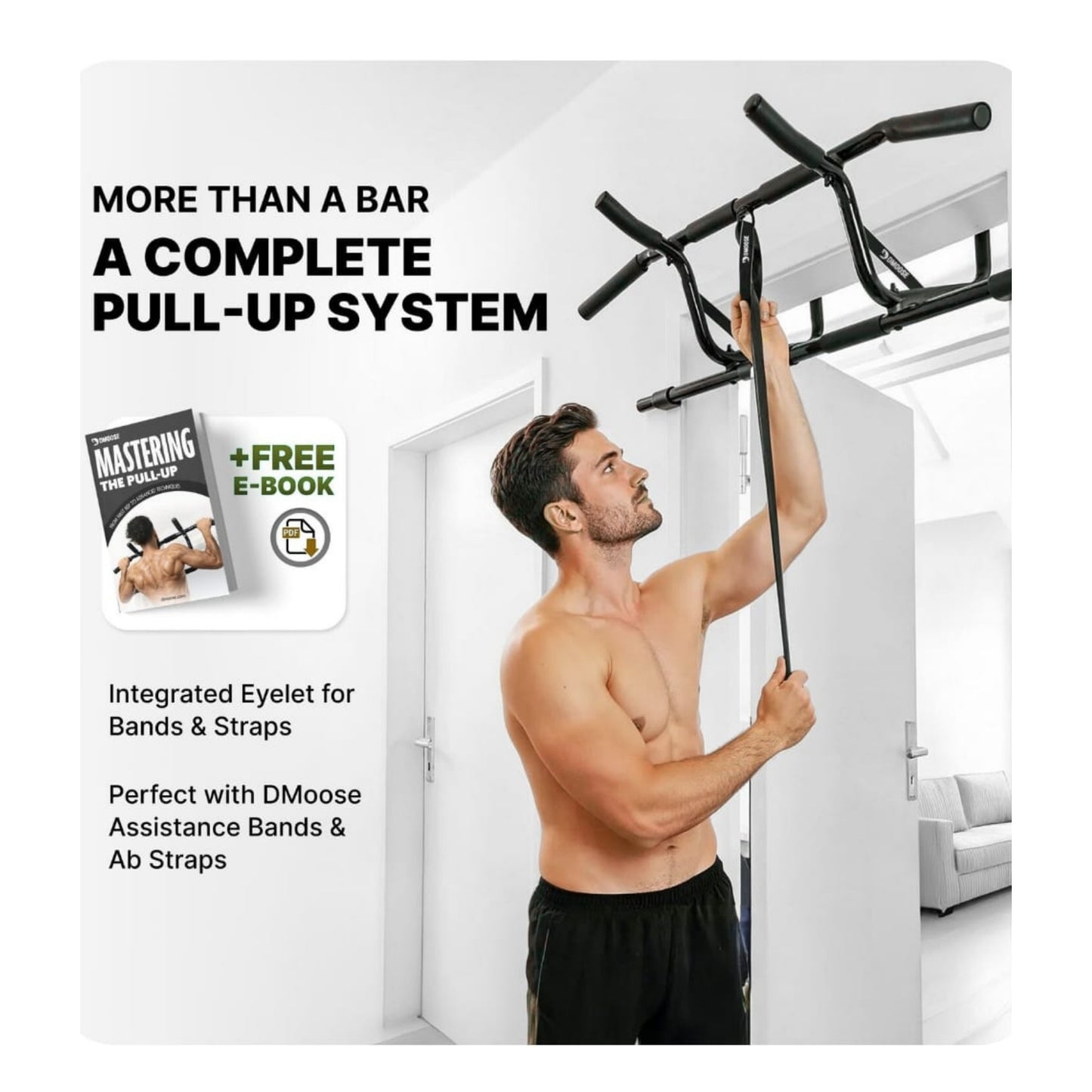 FlexBar™ Doorway Pull-Up Trainer