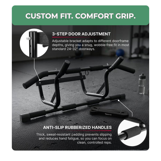 FlexBar™ Doorway Pull-Up Trainer