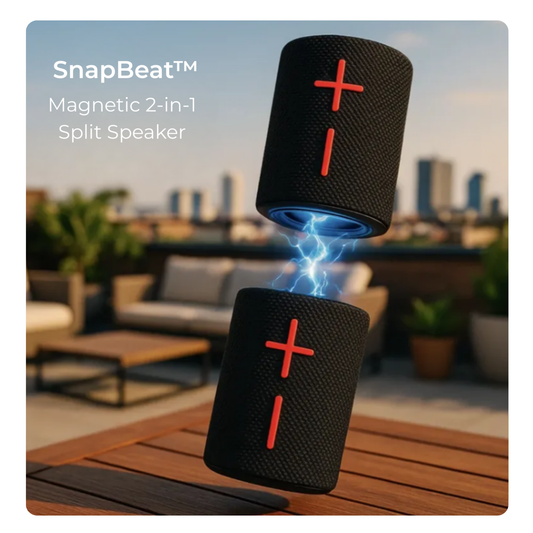 SnapSync™ Magnetic 2-in-1 Speaker
